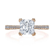 Princess Solitaire Engagement Ring