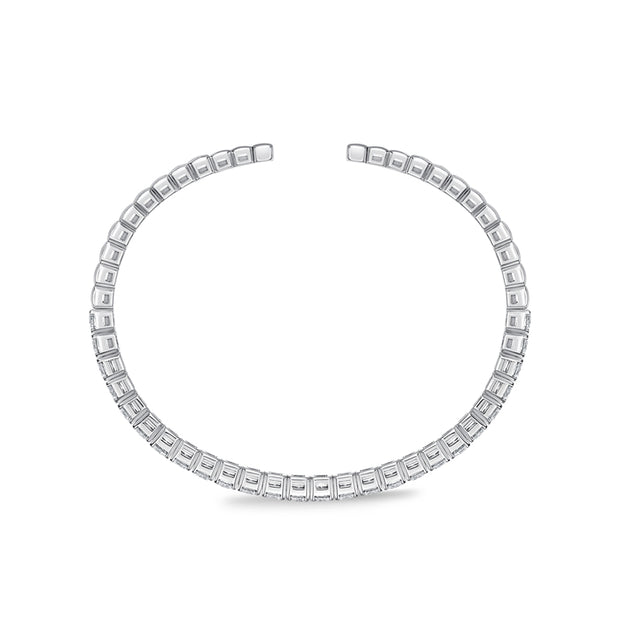 Open Flex Diamond Bangle 3.90ctw approx.