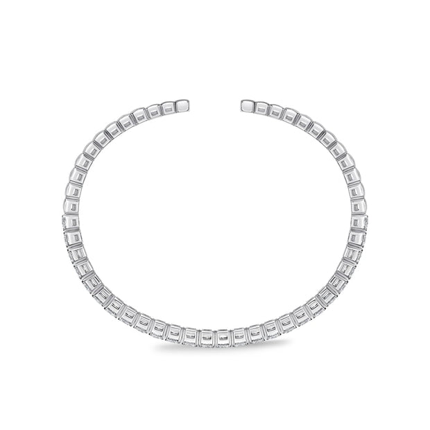 Open Flex Diamond Bangle 3.90ctw approx.