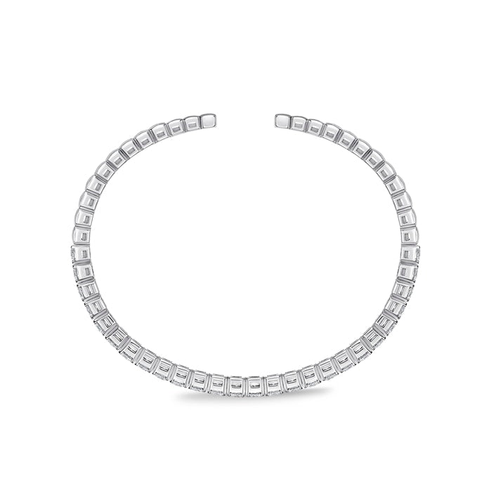 Open Flex Diamond Bangle 3.90ctw approx.
