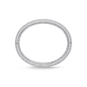 Pirouette Pave Bangle 18ctw approx.