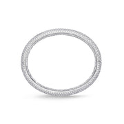 Pirouette Pave Bangle 15ctw approx.