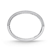 Pirouette Pave Bangle 7ctw approx.