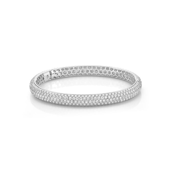 Pirouette Pave Bangle 11ctw approx.