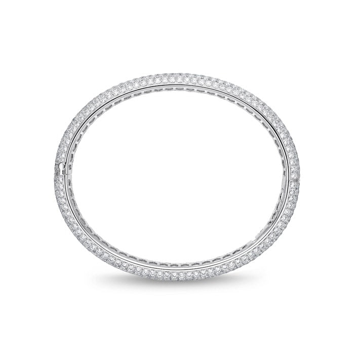 Pirouette Pave Bangle 11ctw approx.