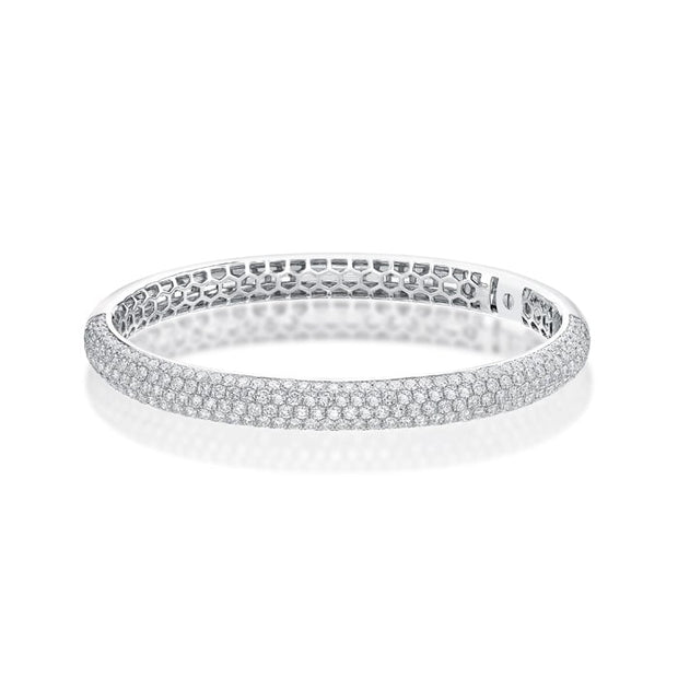 Pirouette Pave Bangle 5.50ctw approx.