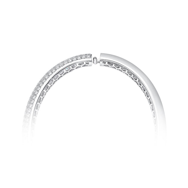 Pirouette Pave Bangle 5.50ctw approx.