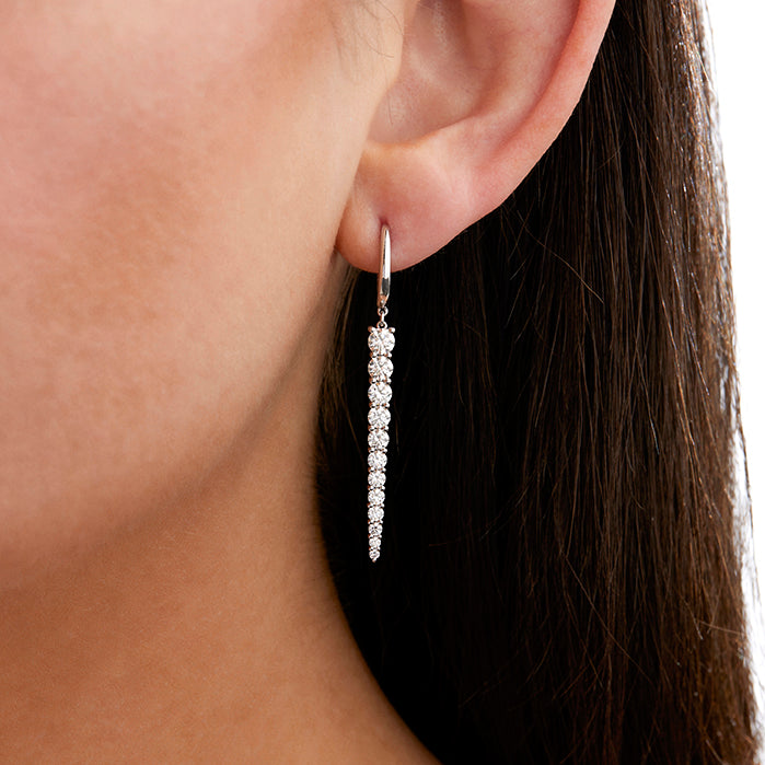 Identity Drop Earrings 2.04-2.13ctw approx.