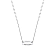 Link Pendant, Diamond