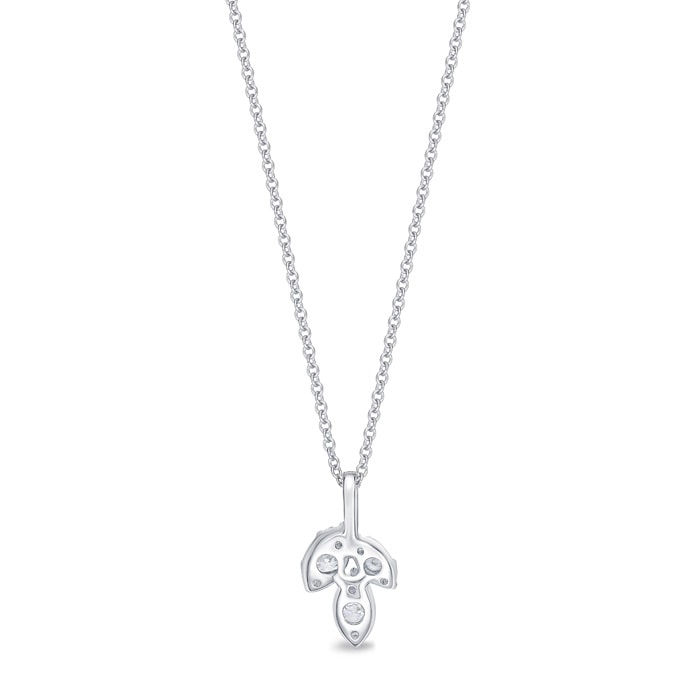 Vintage Petal Diamond Pendant .50ctw approx.