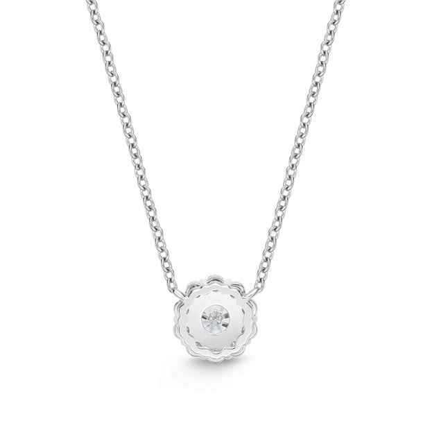 Blossom Diamond Necklace .50ctw approx.