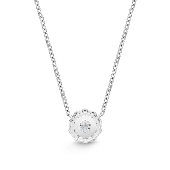 Blossom Diamond Necklace .50ctw approx.