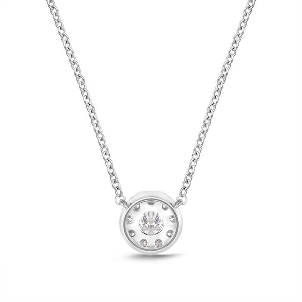 Bouquet Everyday Necklace 1ctw approx. (.55 center)