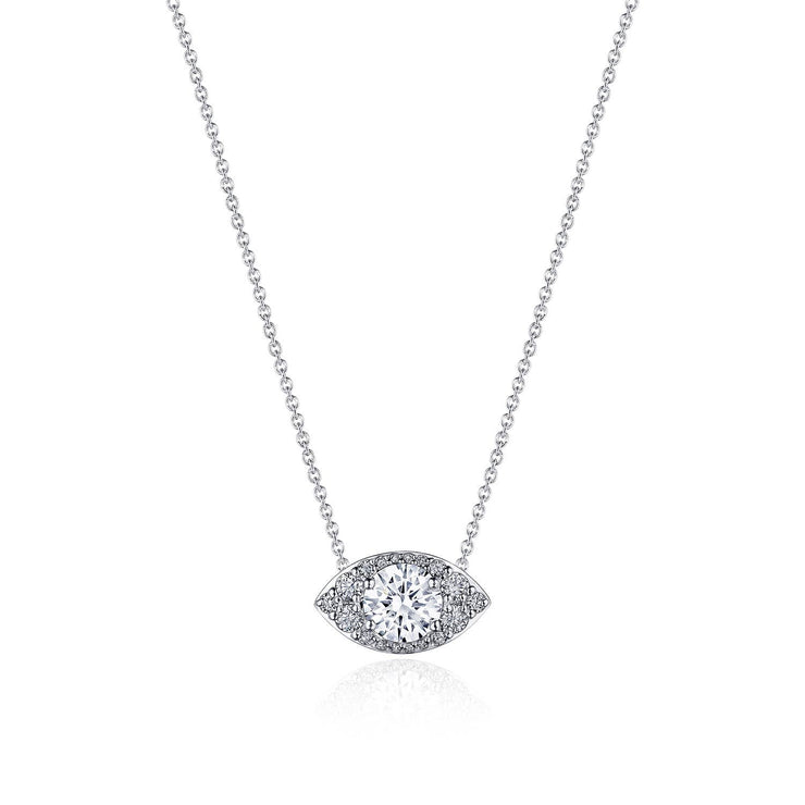 17"" Marquise Bloom Diamond Necklace