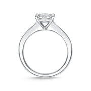 Bouquet Solitaire Engagement Ring .32ctw approx. (.20 center