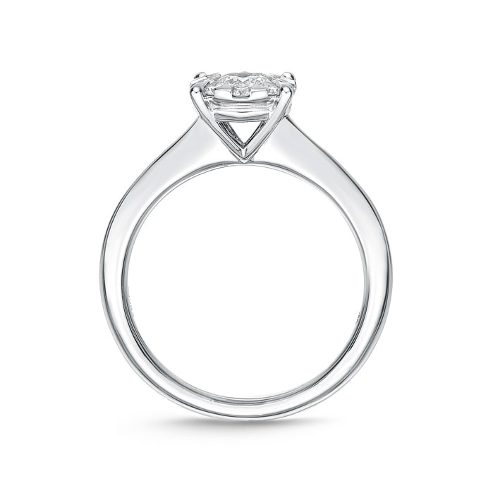 Bouquet Solitaire Engagement Ring .32ctw approx. (.20 center