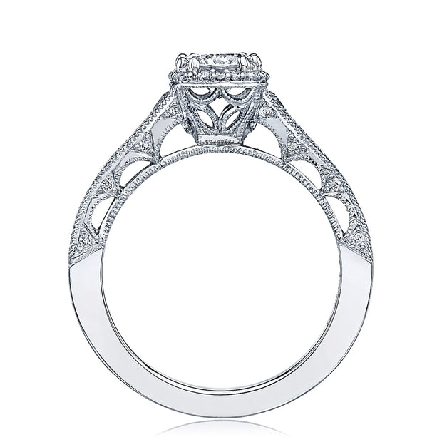 Round Bloom Engagement Ring