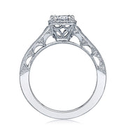 Round Bloom Engagement Ring