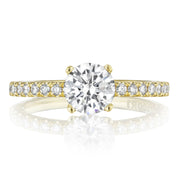 Round Solitaire Engagement Ring