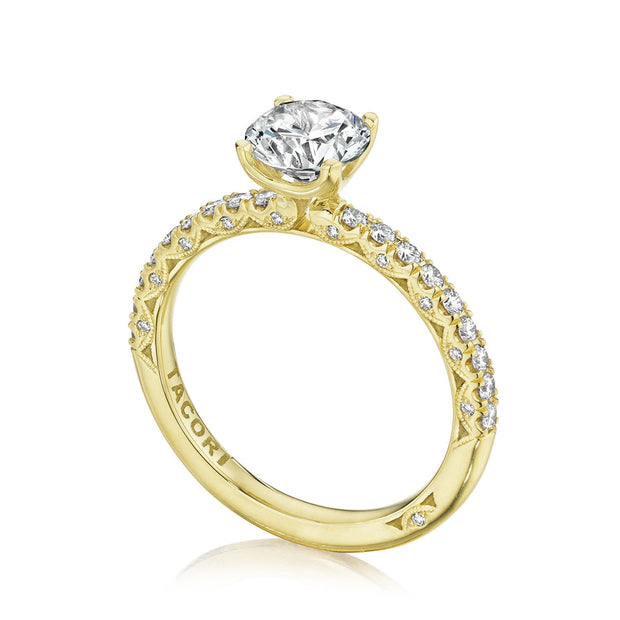 Round Solitaire Engagement Ring