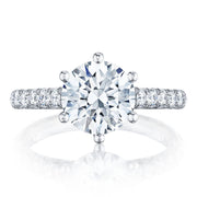 Round Solitaire Engagement Ring