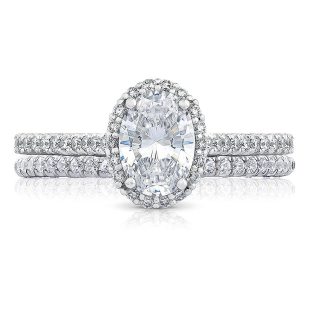 Oval Bloom Engagement Ring