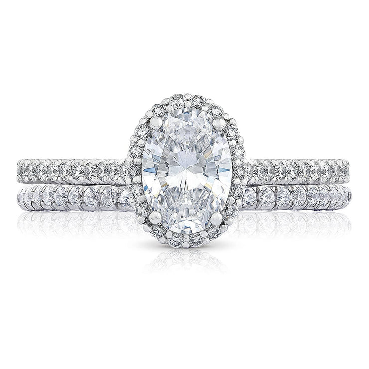 Oval Bloom Engagement Ring