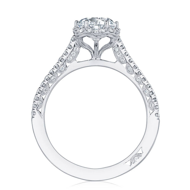 Round Bloom Engagement Ring