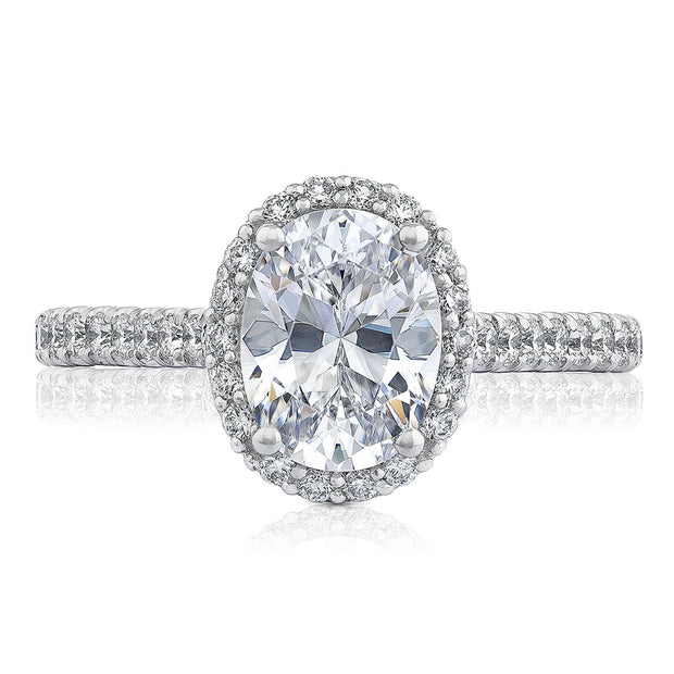 Oval Bloom Engagement Ring