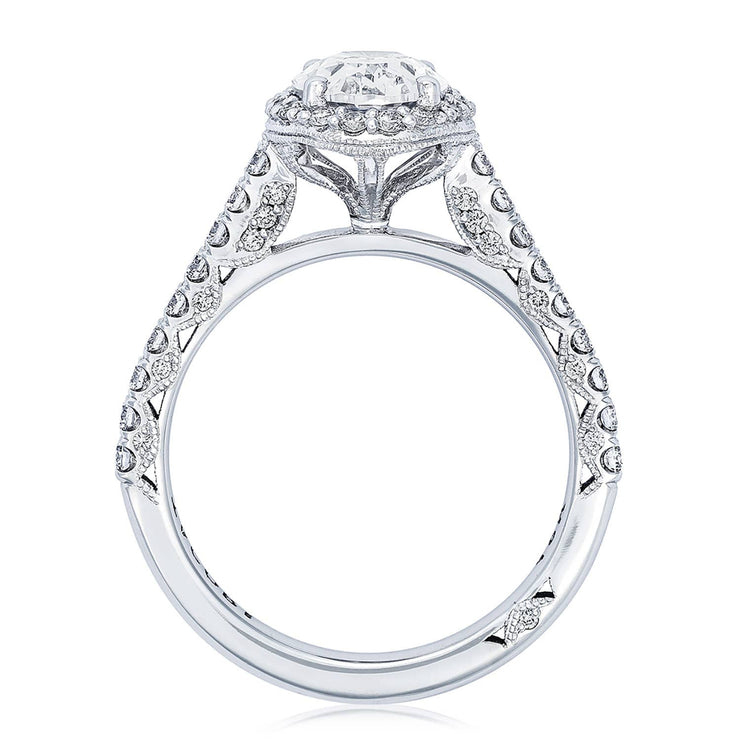 Oval Bloom Engagement Ring