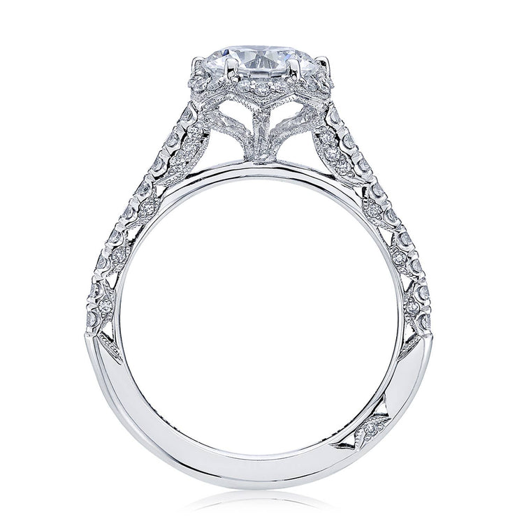 Round Bloom Engagement Ring