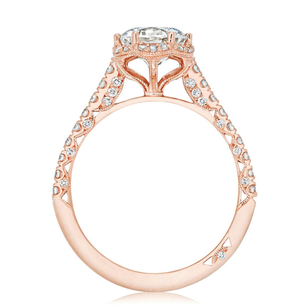 Round Bloom Engagement Ring