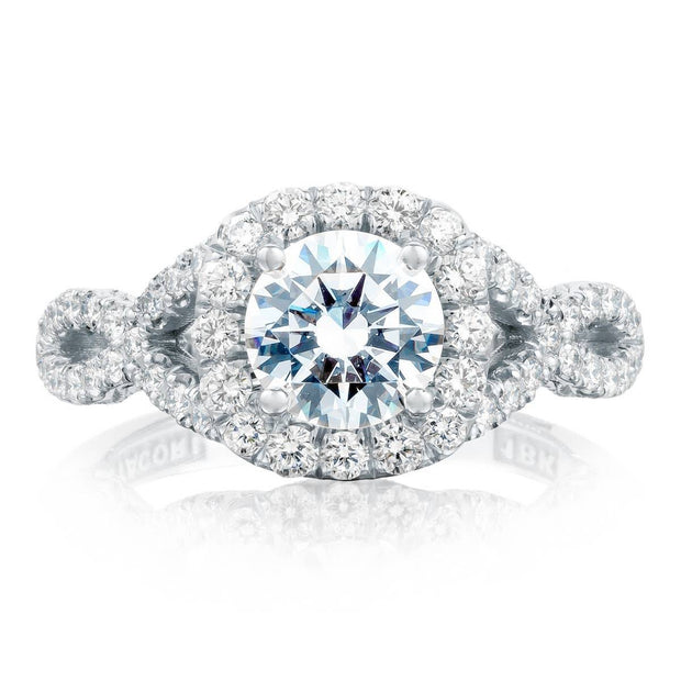 Round Bloom Engagement Ring