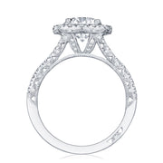 Round Bloom Engagement Ring