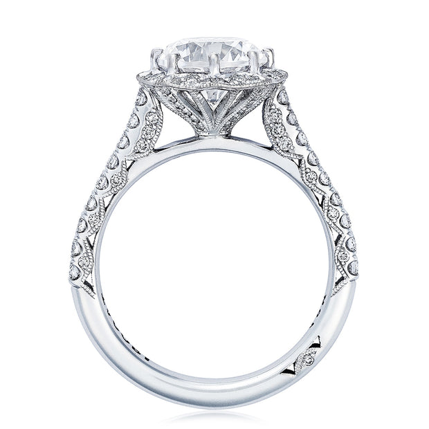 Round Bloom Engagement Ring