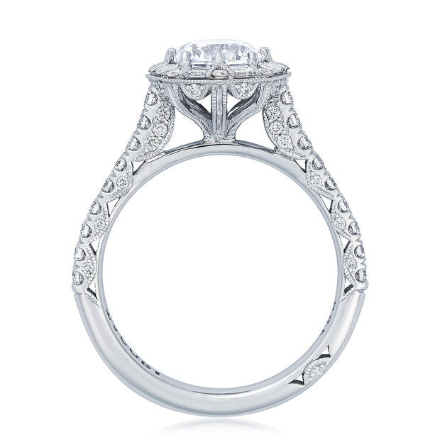 Round Bloom Engagement Ring