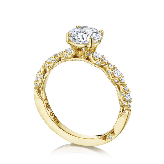 Round Solitaire Engagement Ring