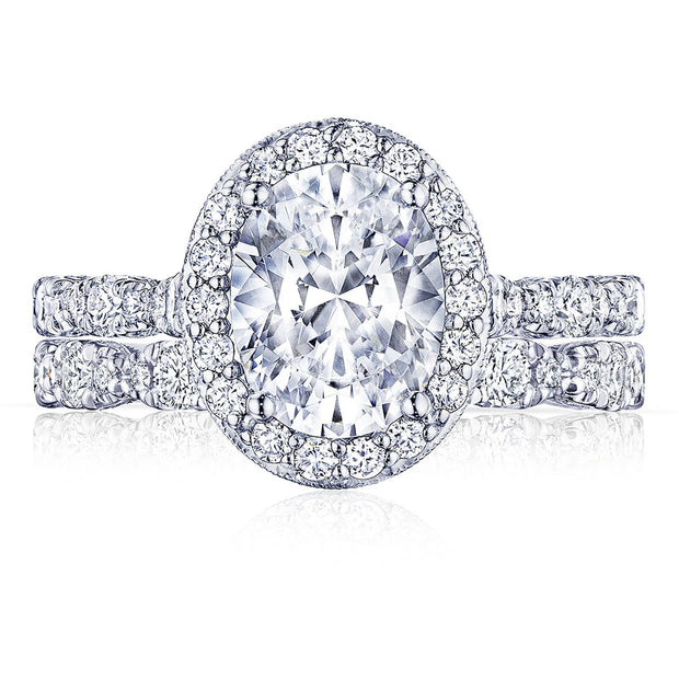 Oval Bloom Engagement Ring