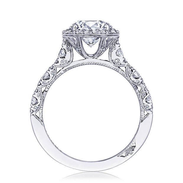 Round Bloom Engagement Ring