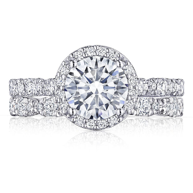 Round Bloom Engagement Ring