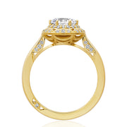 Round Bloom Engagement Ring