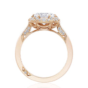 Round Bloom Engagement Ring