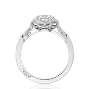 Round Bloom Engagement Ring