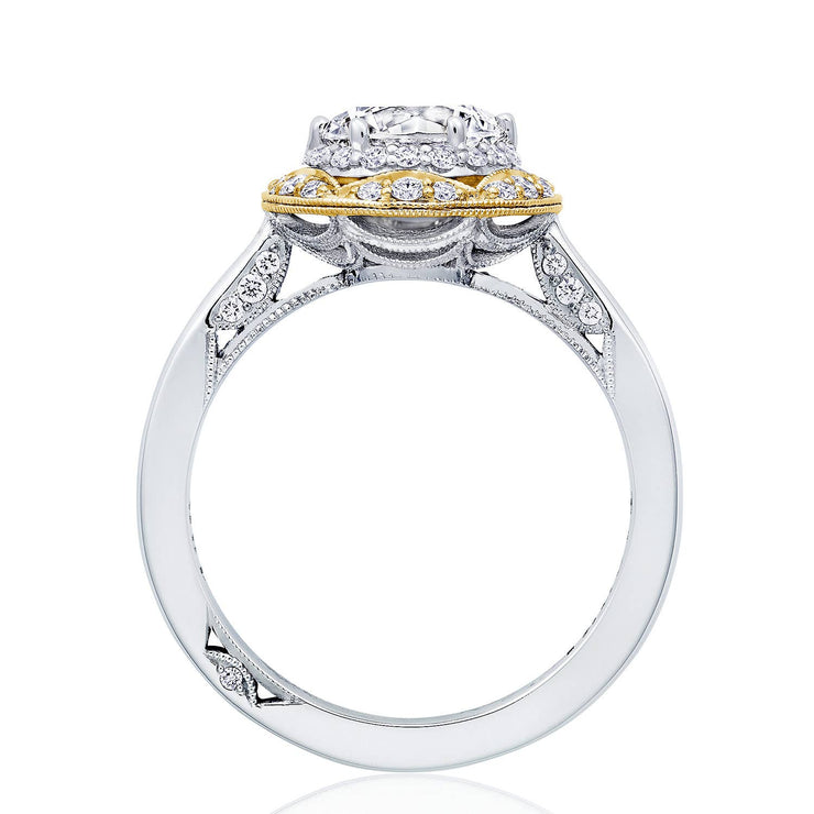 Round Bloom Engagement Ring