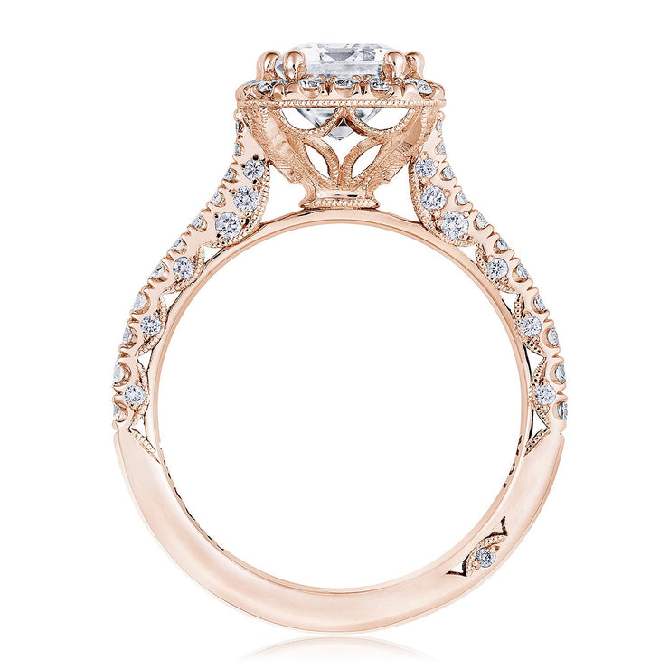 Emerald Bloom Engagement Ring