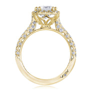 Emerald Bloom Engagement Ring