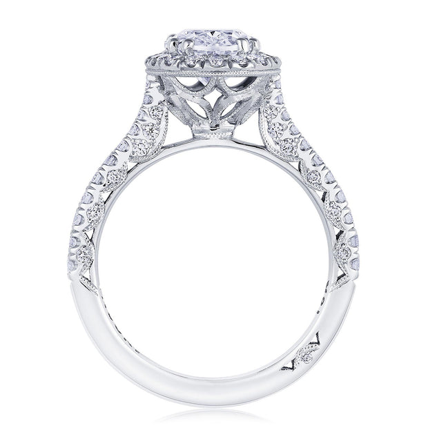Oval Bloom Engagement Ring