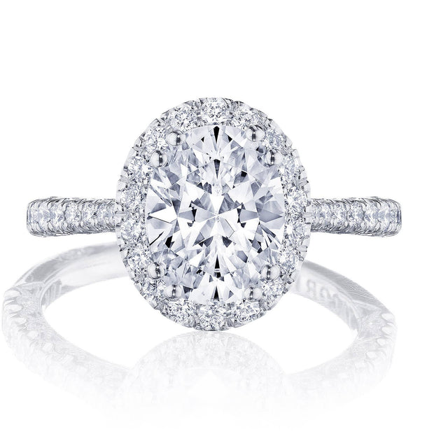 Oval Bloom Engagement Ring