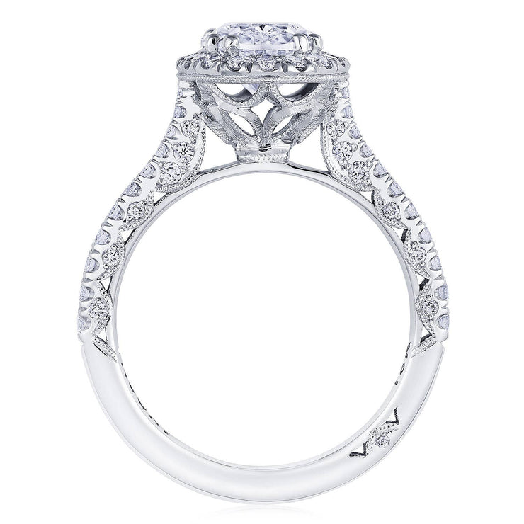 Oval Bloom Engagement Ring