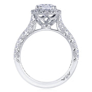 Oval Bloom Engagement Ring